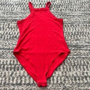 Red bodysuit size small